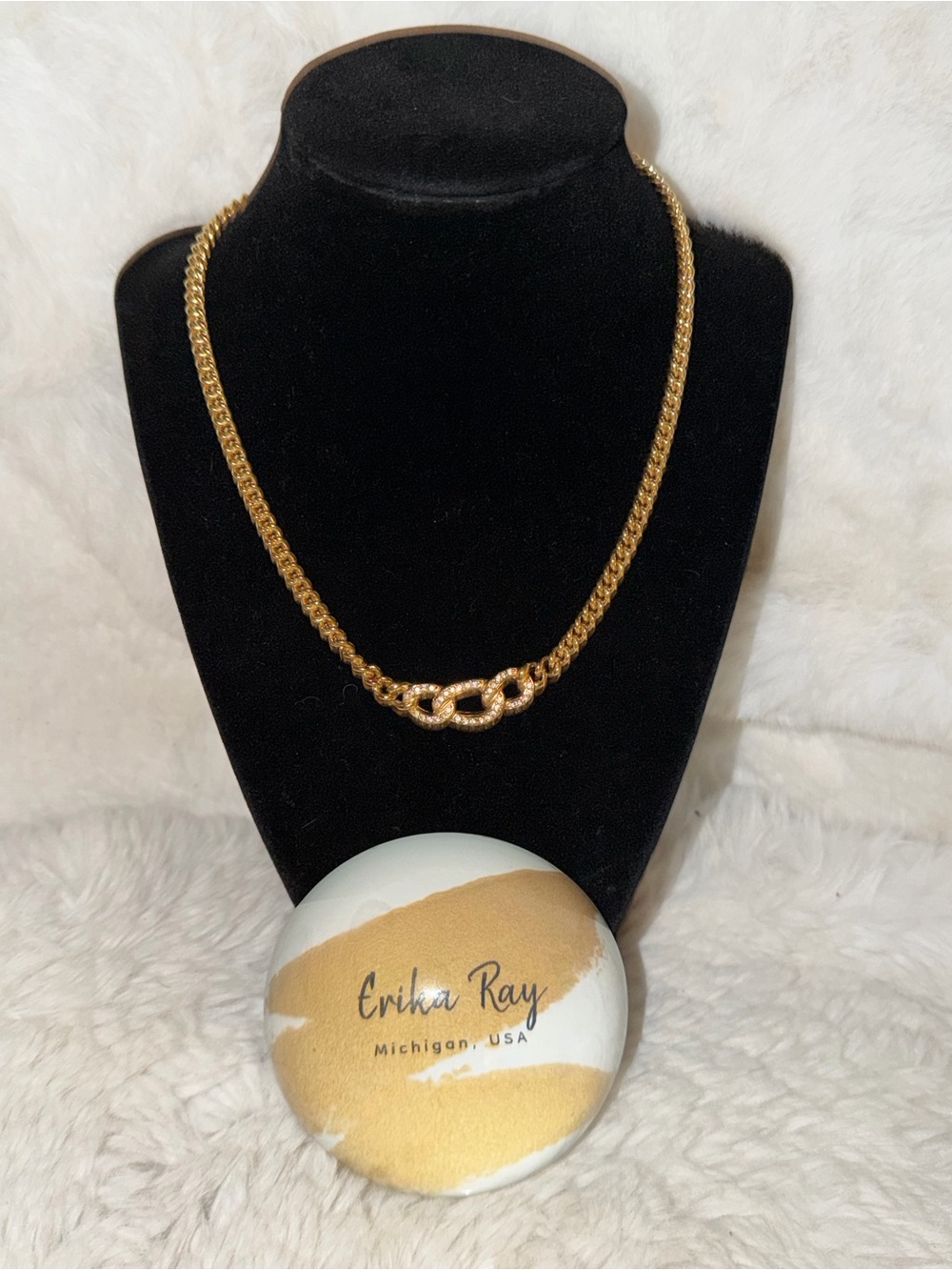 Dior Gold-Tone Chain Necklace-AMAZING CONDITION